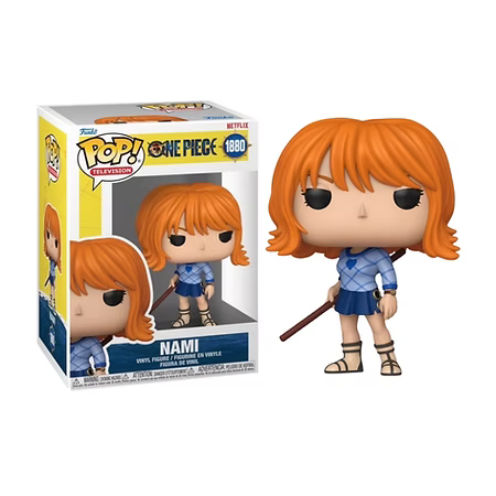 Funko Pop! Television: One Piece (Live Action) - Monkey D. Luffy / Zoro / Nami / Sanji / Usopp / Tony Tony Chopper (Flocked)