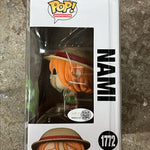 Funko Pop! Anime: One Piece - Nami #1772 SIGNED BY LUCI CHRISTIAN