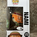 Funko Pop! Anime: One Piece - Nami #1772 SIGNED BY LUCI CHRISTIAN
