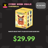 *CYBER WEEK* EAKI - Naruto Beast Party Plush Keychain Blind Box