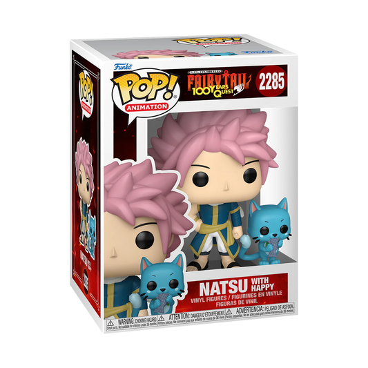 Funko Pop! Anime: Fairy Tail - Natsu with Happy / Lucy / Erza / Wendy / Gray / Natsu [Funko Special Edition] *PREORDER*