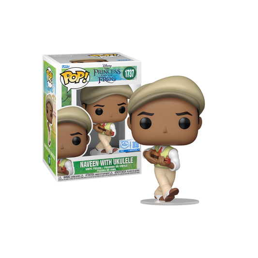 Funko Pop! Disney: Princess And The Frog - Naveen with Ukulele #1737 [Funko Special Edition] *PREORDER*