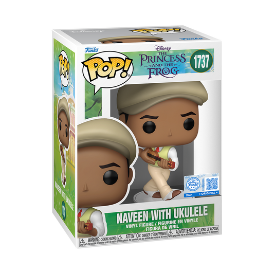 Funko Pop! Disney: Princess And The Frog - Naveen with Ukulele #1737 [Funko Special Edition] *PREORDER*