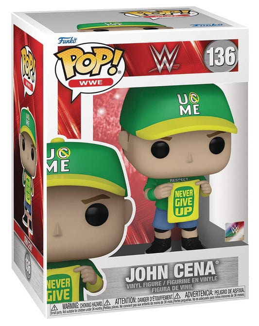 Funko Pop! Sports: WWE - John Cena (Never Give Up) #136