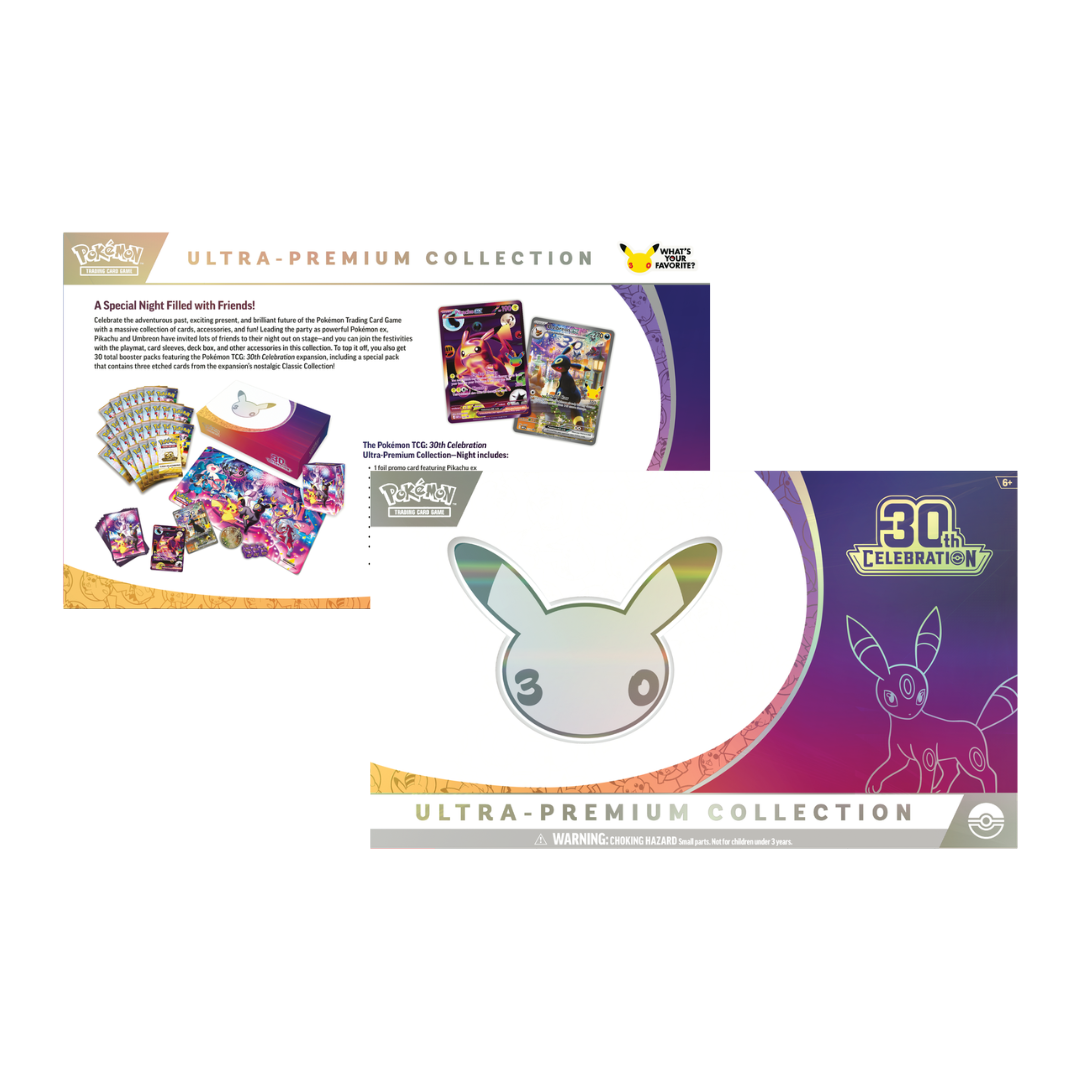 Pokemon TCG: 30th Celebration - Day / Night Ultra-Premium Collection (UPC) *PREORDER*