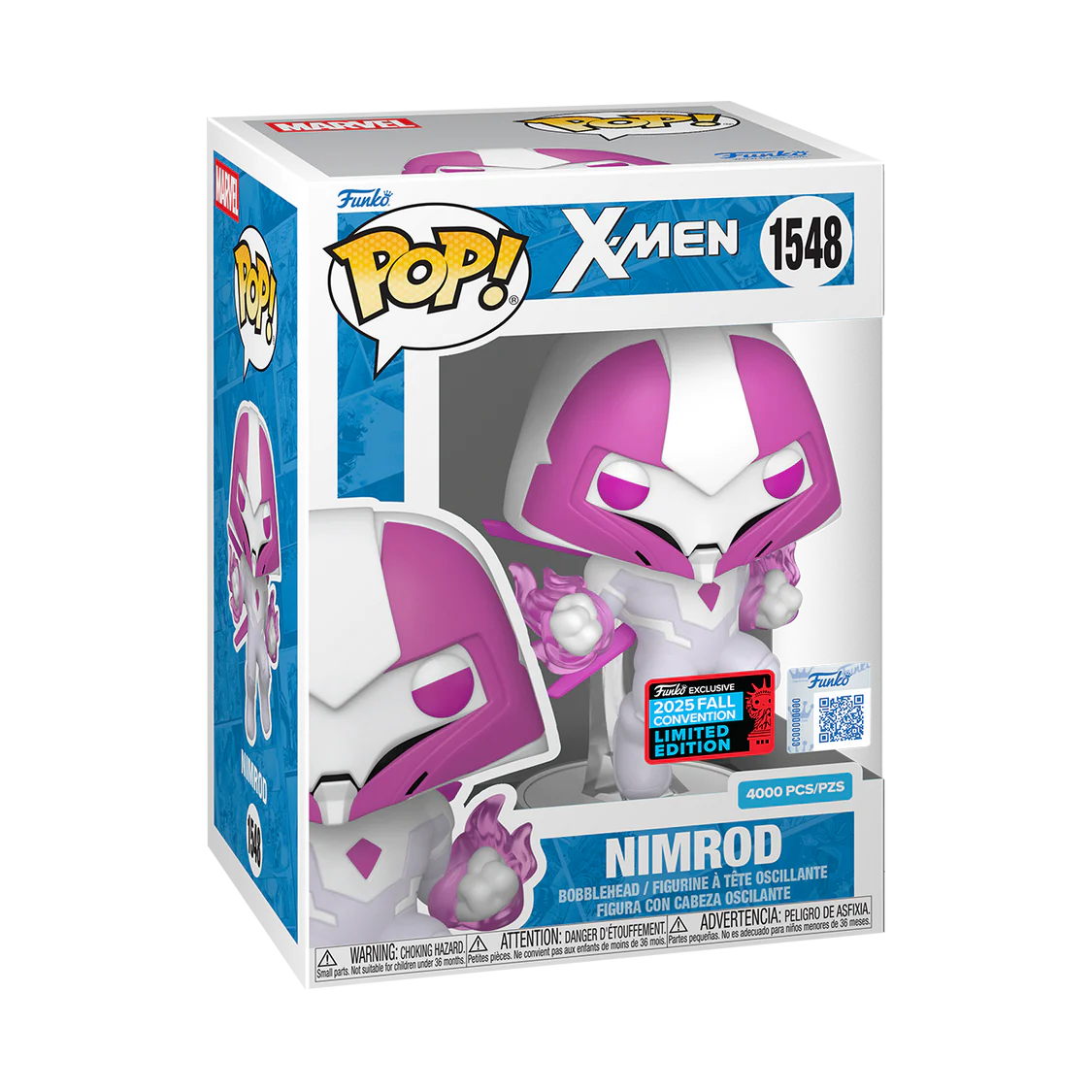 Funko Pop! Marvel: X-Men - Nimrod #1548 [Shared Convention Sticker 2025 NYCC - Limited Edition 4,000pcs]