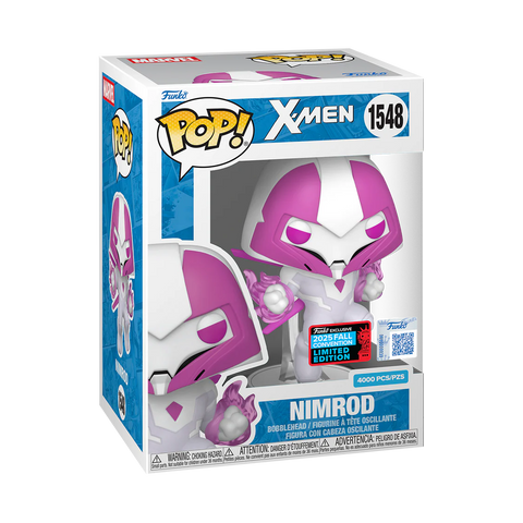 Funko Pop! Marvel: X-Men - Nimrod #1548 [Shared Convention Sticker 2025 NYCC - Limited Edition 4,000pcs] *PREORDER*