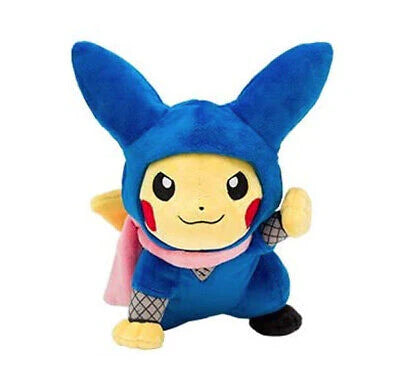 Pokemon - Ninja Greninja Pikachu Plush [Pokemon Center Tokyo Japan DX Exclusive]