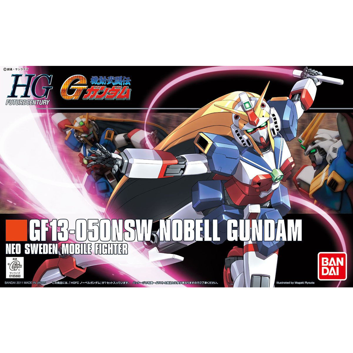 Bandai: Gunpla - Nobell Gundam [HGFC] 1/144 Model Kit *PREORDER*