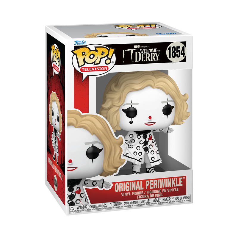 Funko Pop! IT: Welcome To Derry - Pickle Dad / Bob Gray As Pennywise / Periwinkle / Little Periwinkle / Bloody Pennywise / Original Pennywise *PREORDER*
