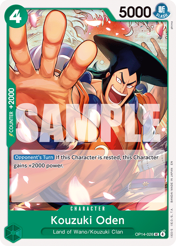 One Piece TCG - Kouzuki Oden OP14-26