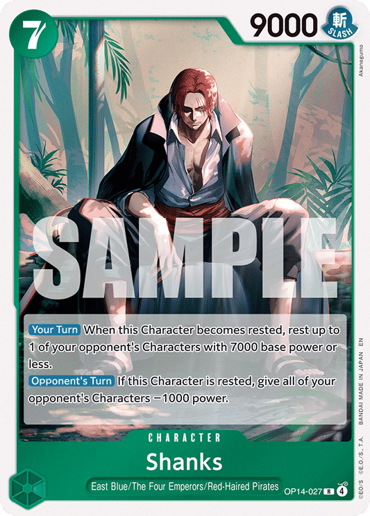 One Piece TCG - Shanks OP14-27