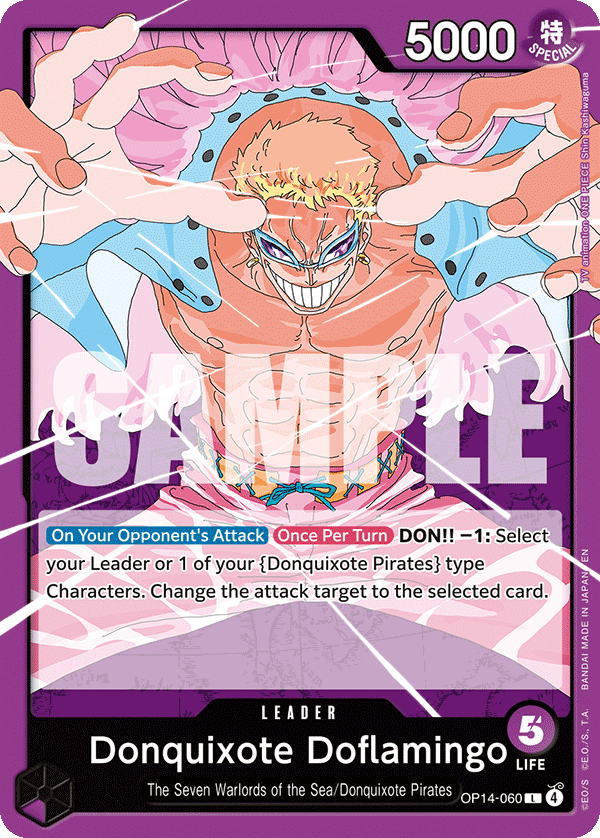 One Piece TCG - Donquixote Doflamingo OP14-60