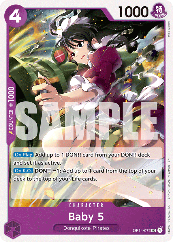 One Piece TCG - Baby 5 OP14-72
