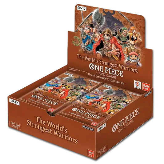 One Piece TCG - OP-17 [OP17] The World's Strongest Warriors English Booster Box *PREORDER*