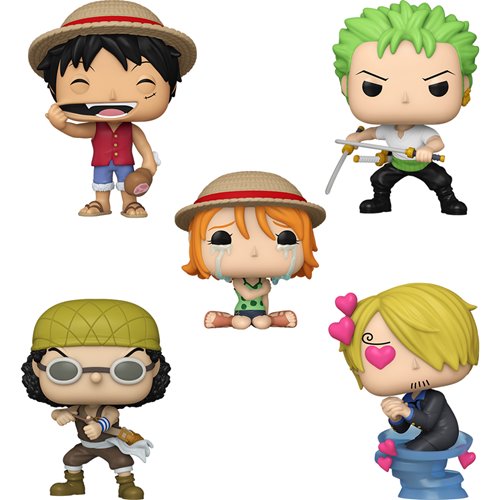FUNKO POP! ワンピース　4pack 限定版 ルフィ　サンジ　ナミ　ゾロ Funko Pop! Anime: One Piece - Monkey D. Luffy / Roronoa Zoro