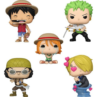 Funko Pop! Anime: One Piece - Monkey D. Luffy / Roronoa Zoro / Nami / Usopp / Sanji 5pk *PREORDER*