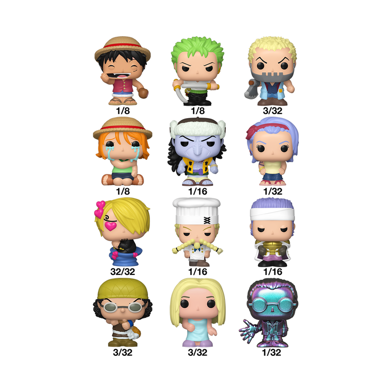 Funko Pop! Anime: One Piece - Mystery Bitty Pop! One Piece