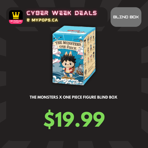 *CYBER WEEK* Popmart: The Monsters X One Piece - Figure Blind Box