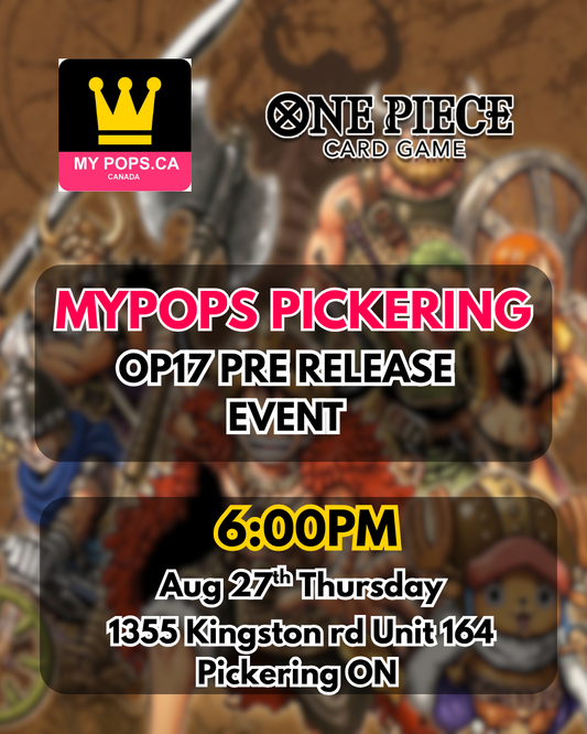 One Piece TCG - The World's Strongest Warriors OP17 Release Event - Pickering - Aug 27 @ 6:00pm