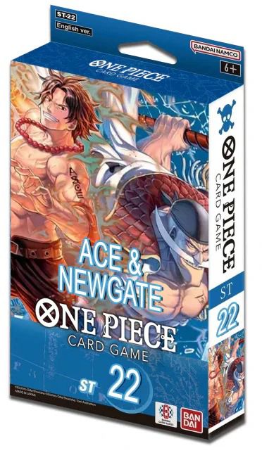 One Piece TCG: Starter Deck - Ace & New Gate ST-22 (ENGLISH)