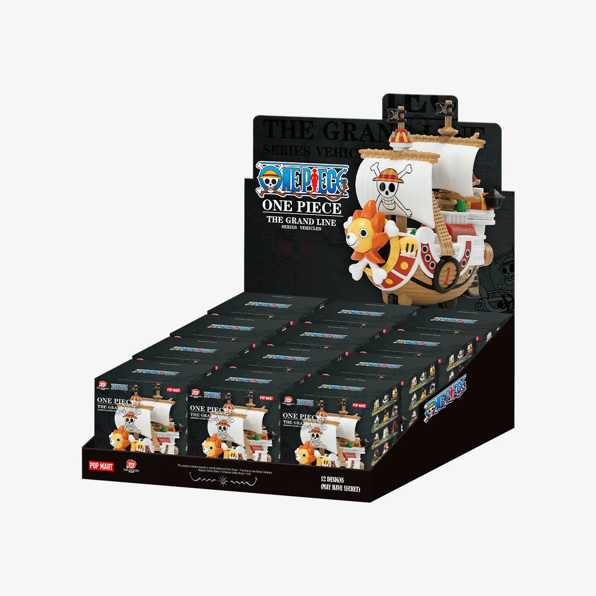 Popmart: One Piece - Grandline Vehicles Series Figure Blind Box