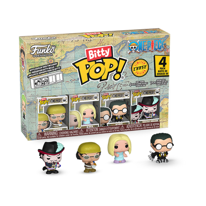 Funko Pop! Anime: One Piece - Bitty Pop! 4pc Pack