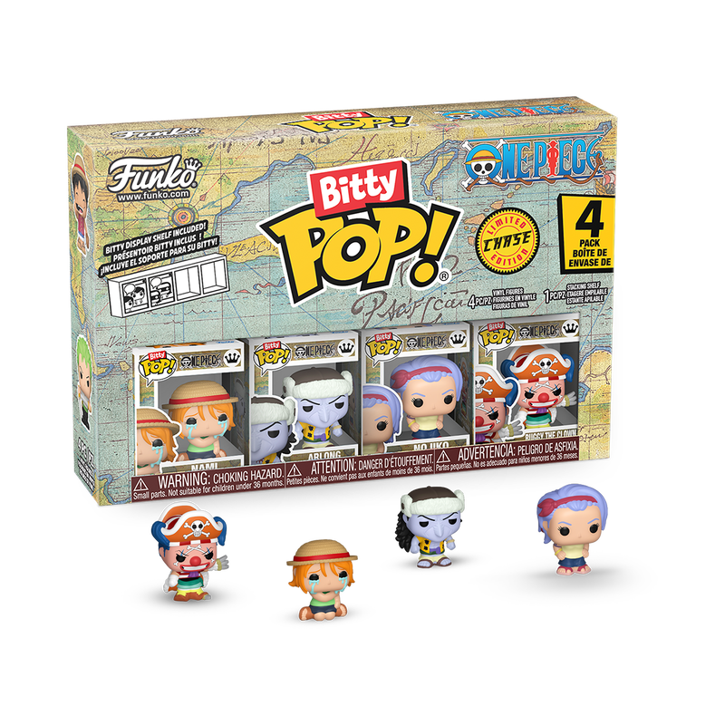 Funko Pop! Anime: One Piece - Bitty Pop! 4pc Pack