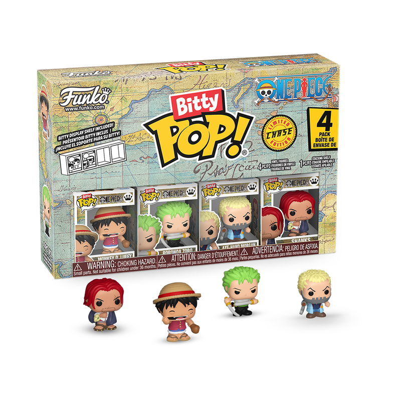 Funko Pop! Anime: One Piece - Bitty Pop! 4pc Pack