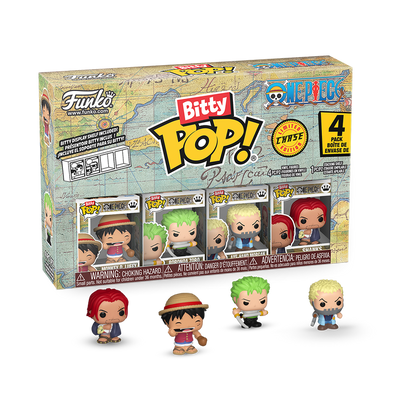 Funko Pop! Anime: One Piece - Bitty Pop! 4pc Pack