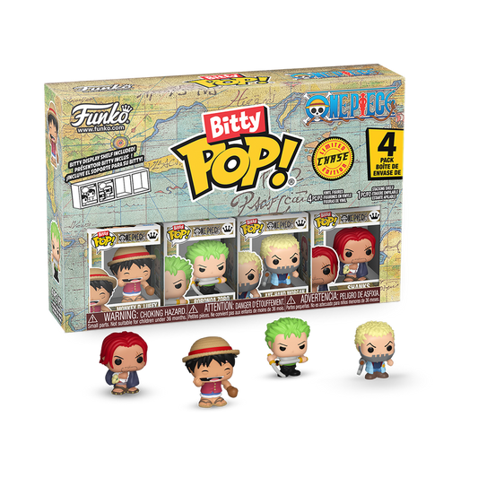 Funko Pop! Anime: One Piece - Bitty Pop! 4pc Pack