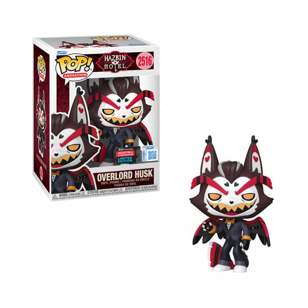 Funko Pop! Animation: Hazbin Hotel - Overlord Husk #2516 [NYCC EXCLUSIVE] *PREORDER*