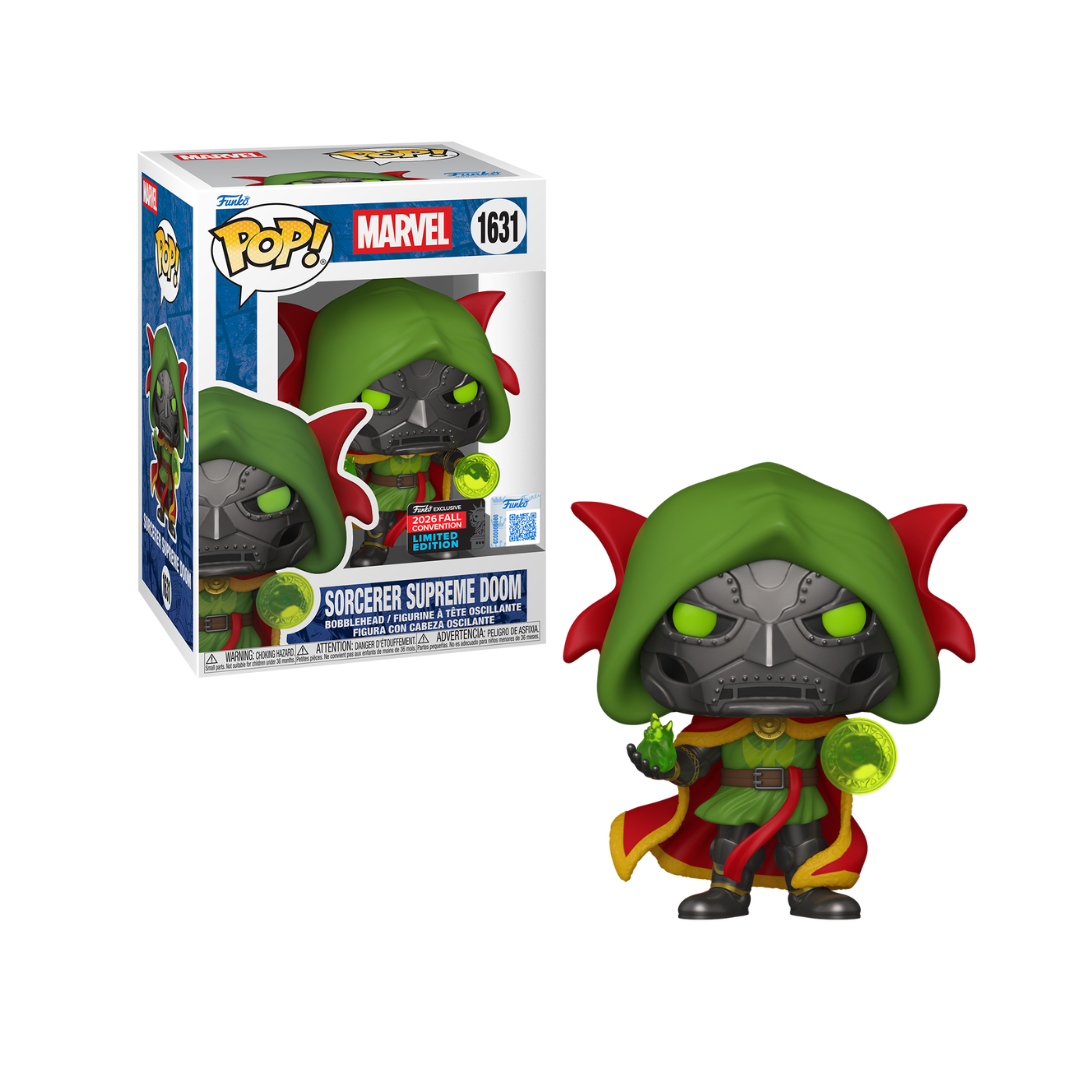 Funko Pop! Marvel - Sorcerer Supreme Doom #1631 [NYCC EXCLUSIVE] *PREORDER*