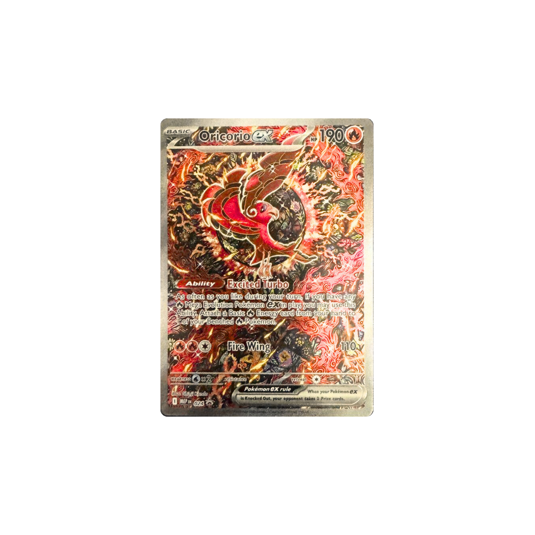 Pokemon TCG: Phantasmal Flames - Mega Charizard X UPC Promo Cards
