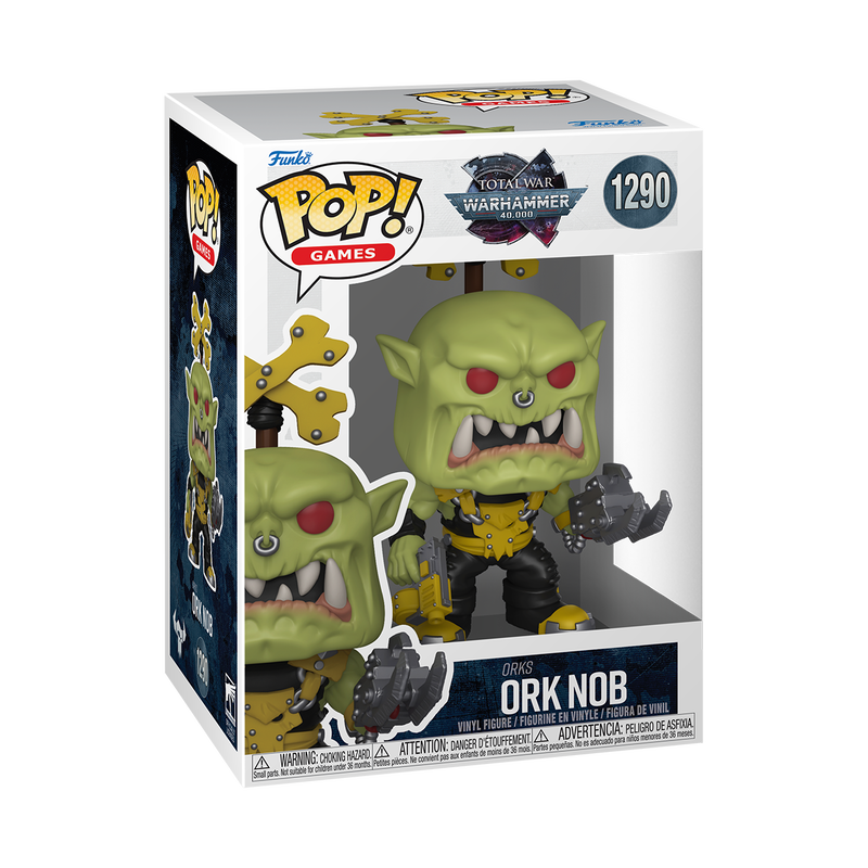 Funko Pop! Games: Warhammer 40,000 - Roboute Guilliman [Exclusive] / Ultramarines Captain / Astra Militarum Commisar / Ork Nob / Aeldari Ranger *PREORDER*