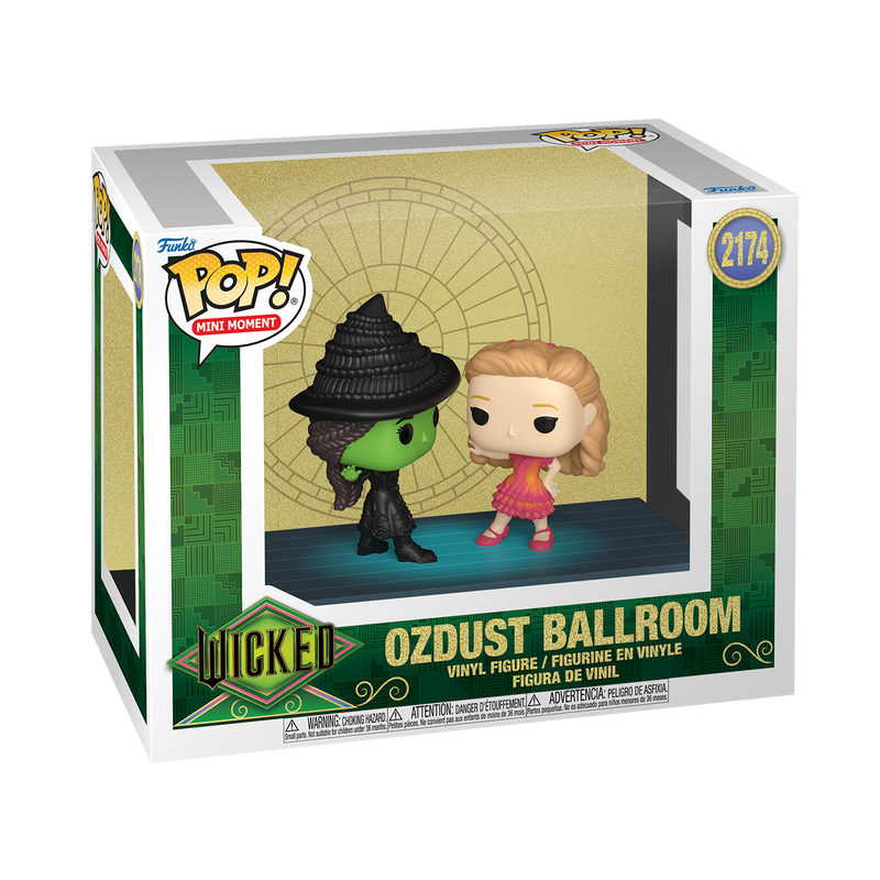 Funko Pop! Movies: Wicked - Mini Glinda & Elphaba / Mini Ozdust Ballroom / Deluxe Elphaba / Glinda In Bubble *PREORDER*