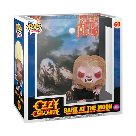 Funko Pop! Music: Rocks - Ozzy Osbourne (Bark At The Moon - Flocked) #60