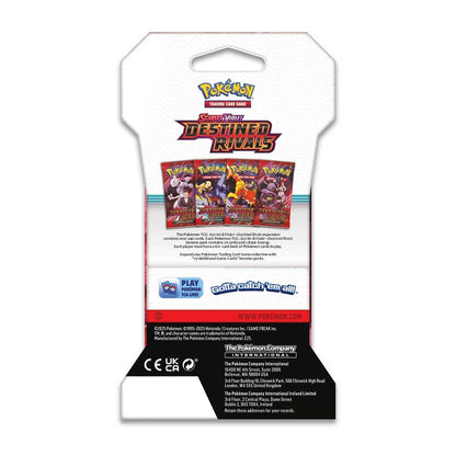 Pokemon TCG: Scarlet & Violet - Destined Rivals Single Sleeved Booster Pack