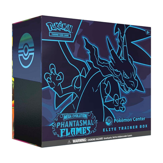 Pokemon TCG: Mega Evolution - Phantasmal Flames Pokemon Center Elite Trainer Box (ETB)