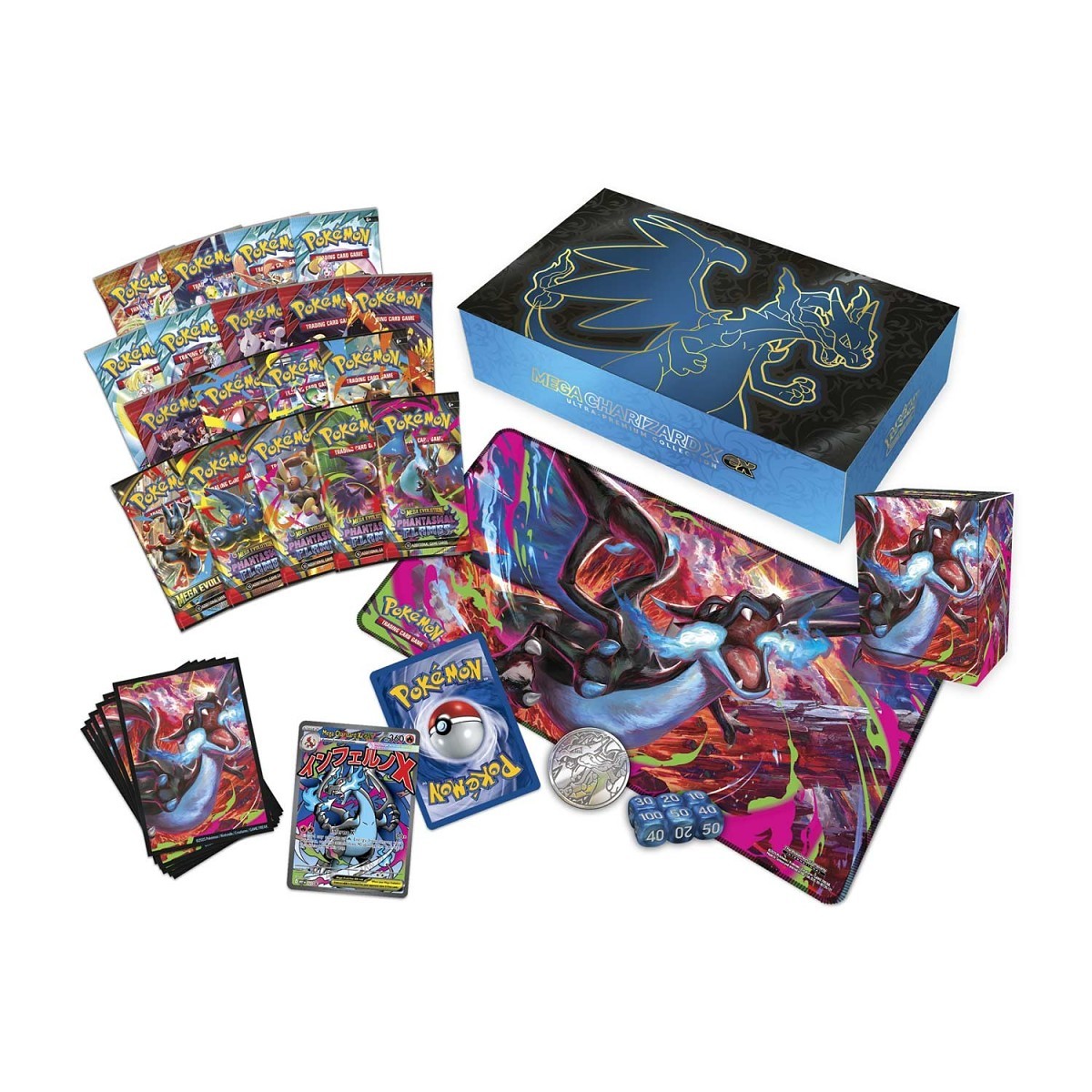 Pokemon TCG: Mega Charizard X ex Ultra Premium Collection (UPC)
