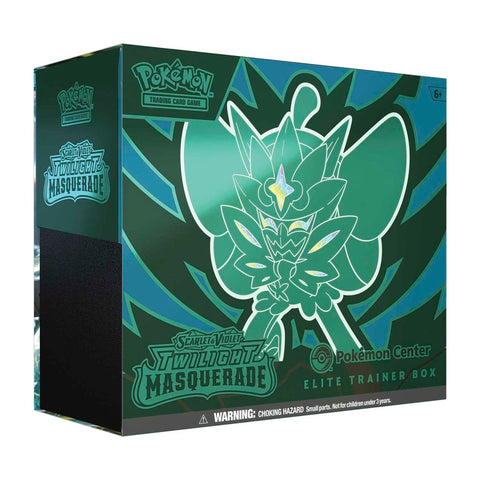 Pokemon TCG: Scarlet & Violet - Twilight Masquerade Elite Trainer Box (ETB) [Pokemon Center Exclusive]