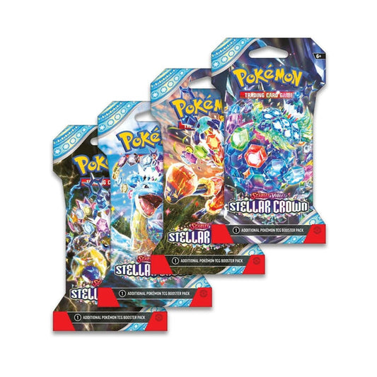 Pokemon TCG: Scarlet & Violet - Stellar Crown Single Sleeved Pack