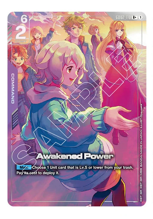 Gundam CG - PB02 [PB-02] Premium Accessory Set Mobile Suit Gundam Iron AWAKENED POWER ONLY