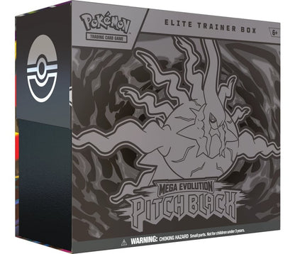 Pokemon TCG: Mega Evolution - Pitch Black Elite Trainer Box (ETB) *PREORDER*