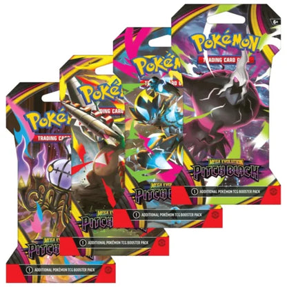 Pokemon TCG: Mega Evolution - Pitch Black Single Sleeved Pack *PREORDER*