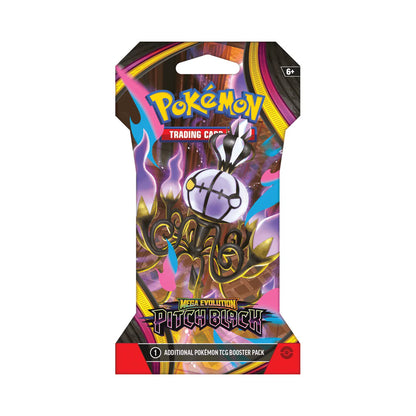 Pokemon TCG: Mega Evolution - Pitch Black Single Sleeved Pack *PREORDER*