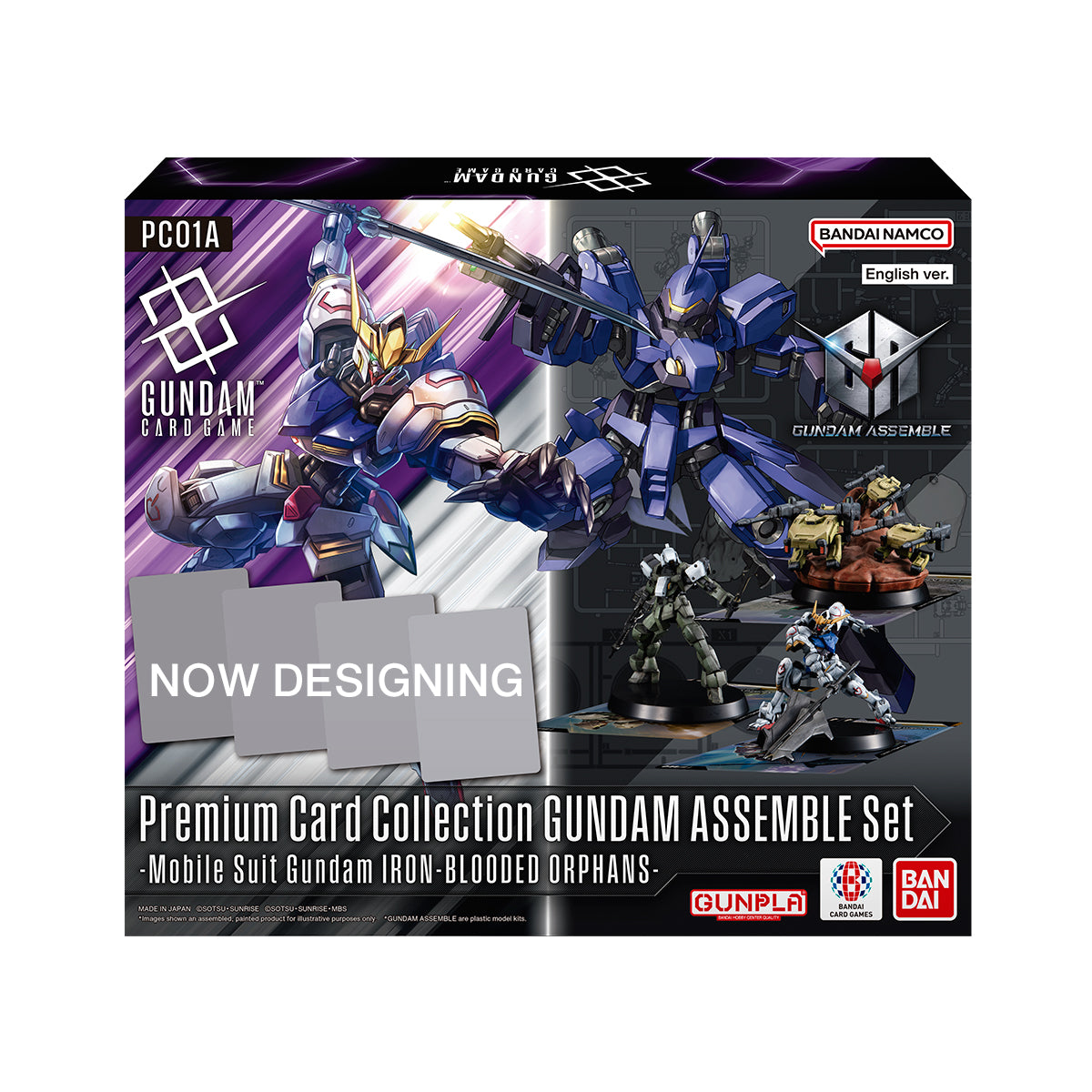 Gundam CG - Premium Card Collection Mobile Suit Gundam Iron Blooded Orphans Assemble Set [PC01A] PC-01A