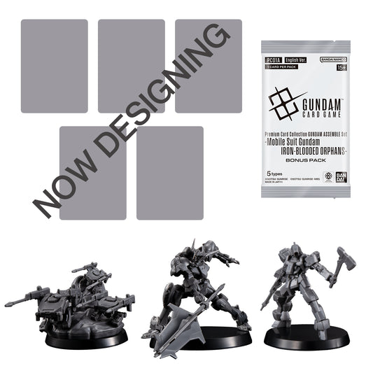 Gundam CG - Premium Card Collection Mobile Suit Gundam Iron Blooded Orphans Assemble Set [PC01A] PC-01A