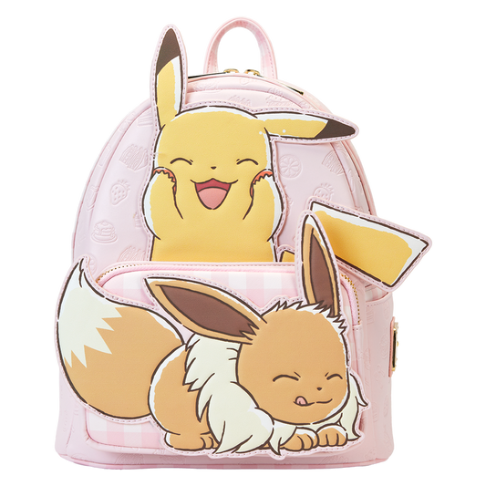 Loungefly - Pokemon Cafe Pikachu & Eevee Mini Backpack