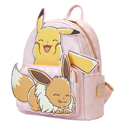 Loungefly - Pokemon Cafe Pikachu & Eevee Mini Backpack